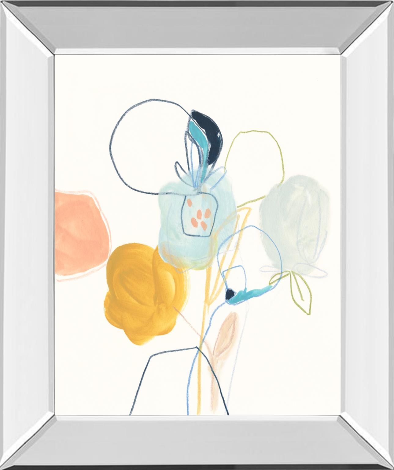 Contour Garden IV By June Erica Vess - Yellow