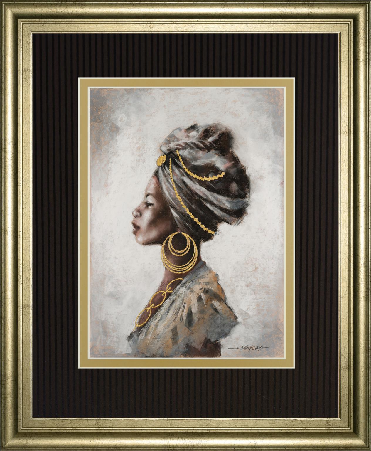 Beauty and Strength By E. Anthony Orme 34x40 - Dark Gray