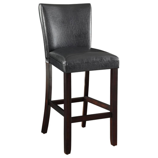 Alberton - Upholstered Bar Stool (Set of 2) - Black