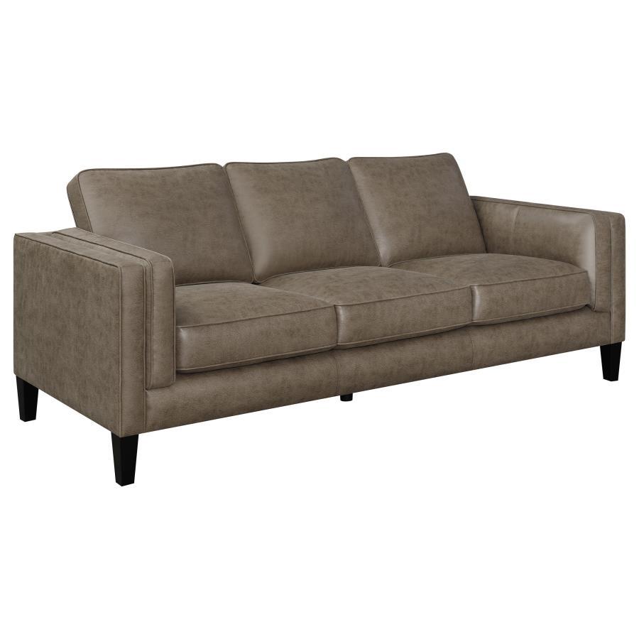 Locke - 3 Piece Set (Sofa, Loveseat, Chair) - Brown