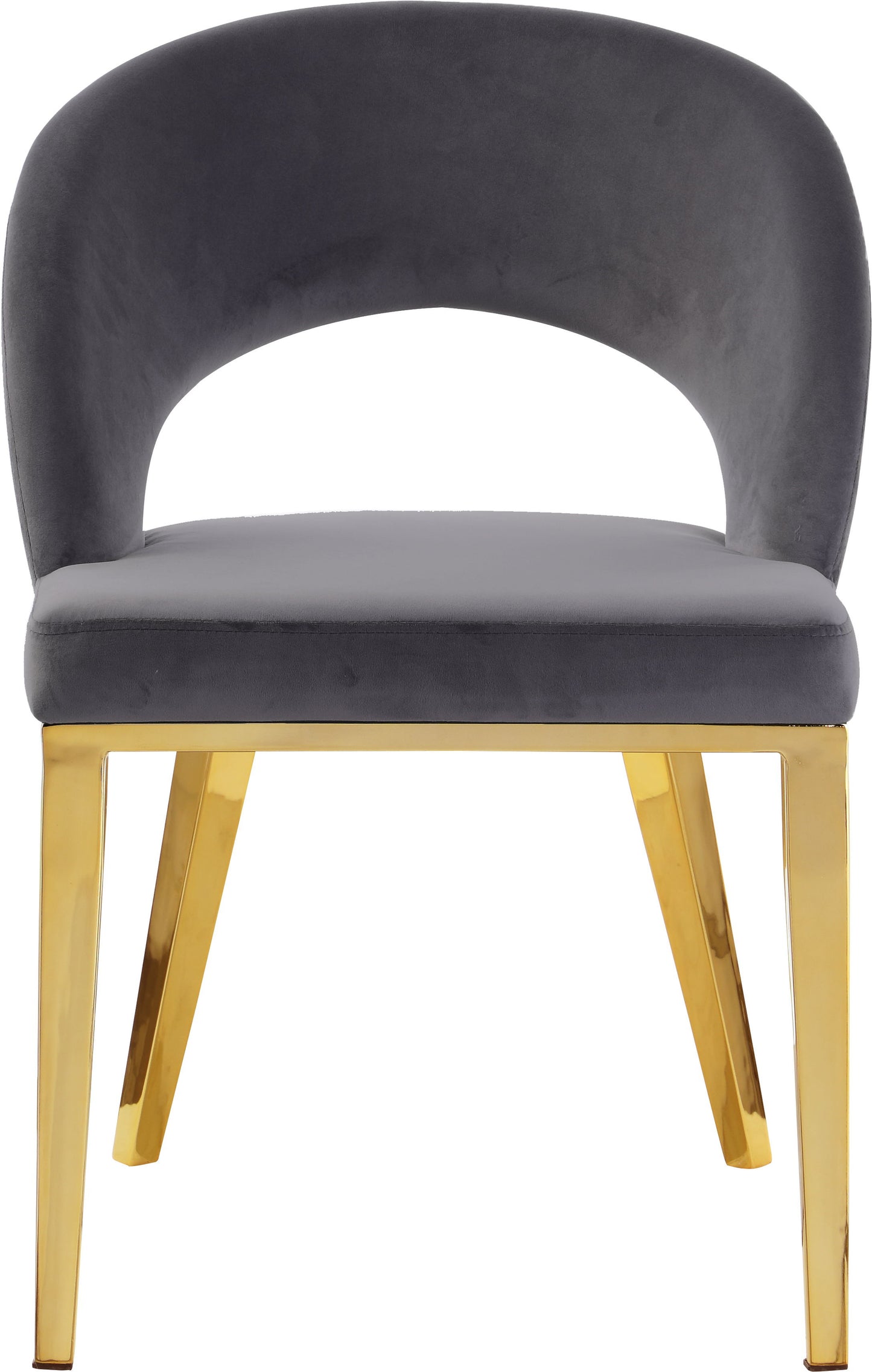 Roberto - Dining Chair with Gold Legs