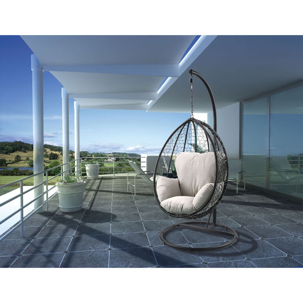 Simona - Patio Swing Chair with Stand