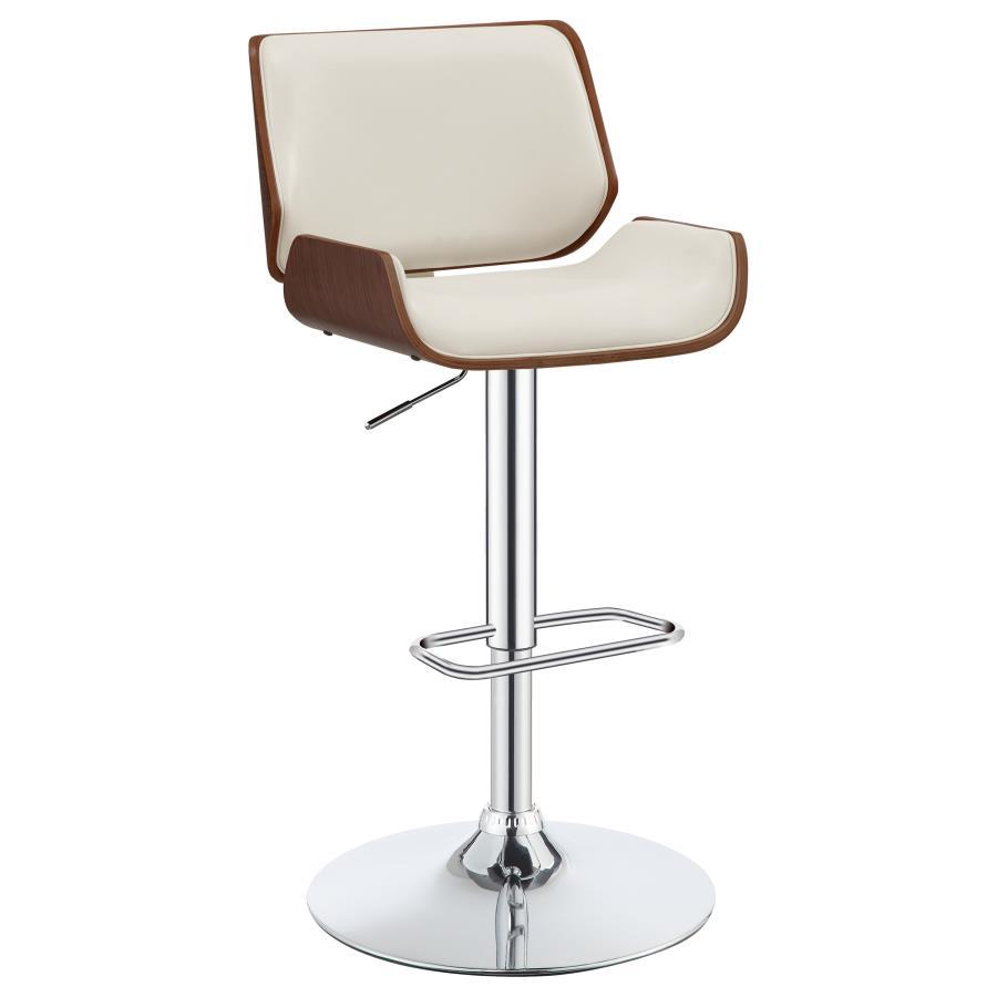 Coaster - Upholstered Adjustable Bar Stool