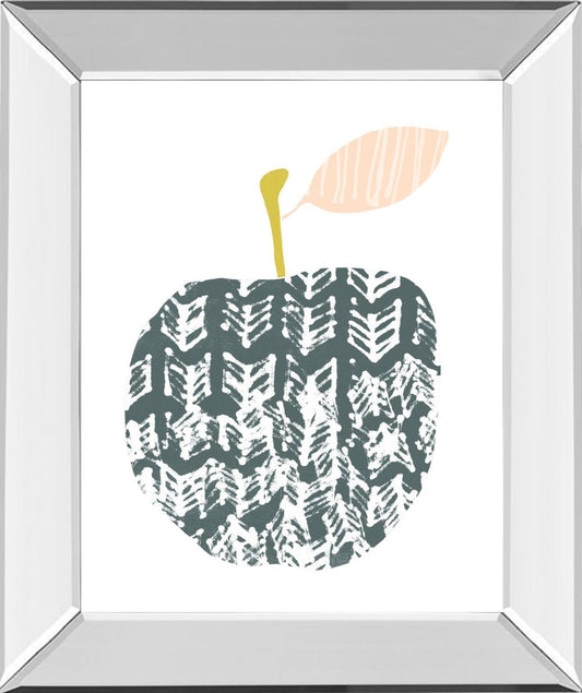 Cut Paper Fruit II By June Erica Vess - Dark Gray