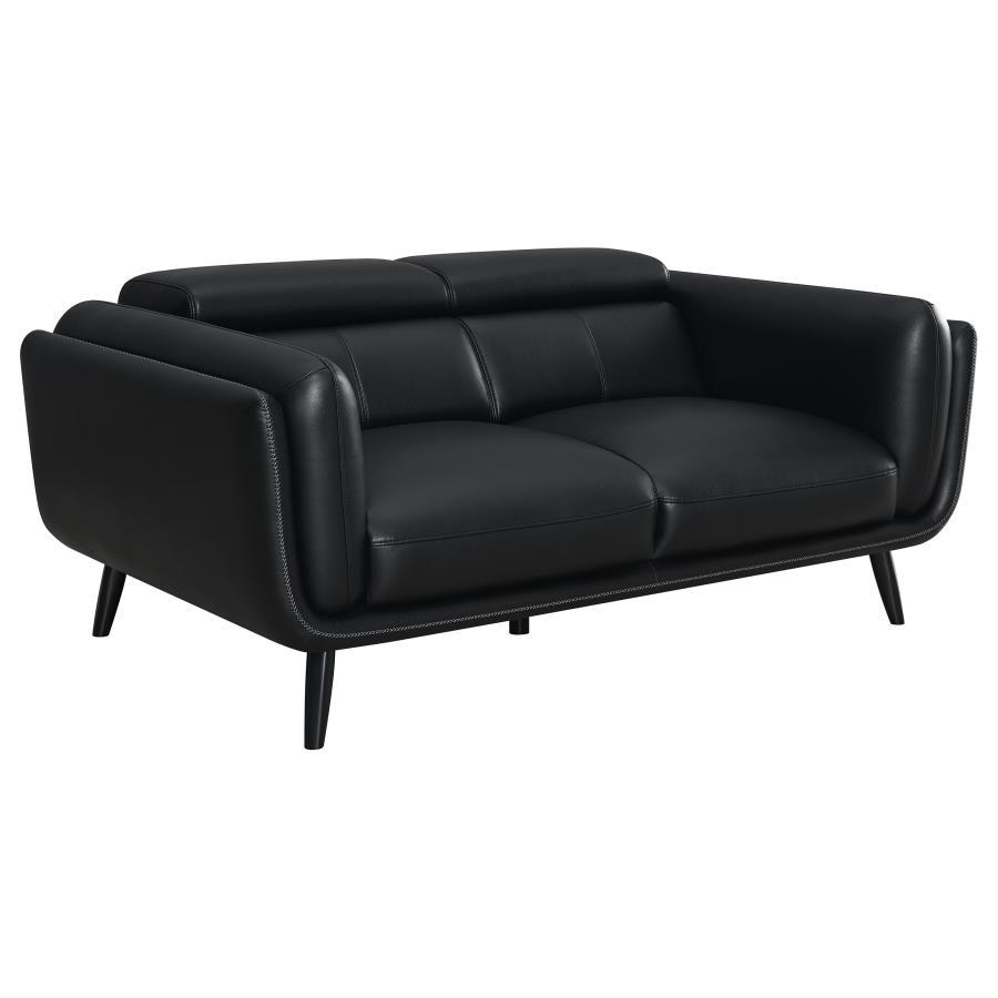 Shania - Loveseat - Black