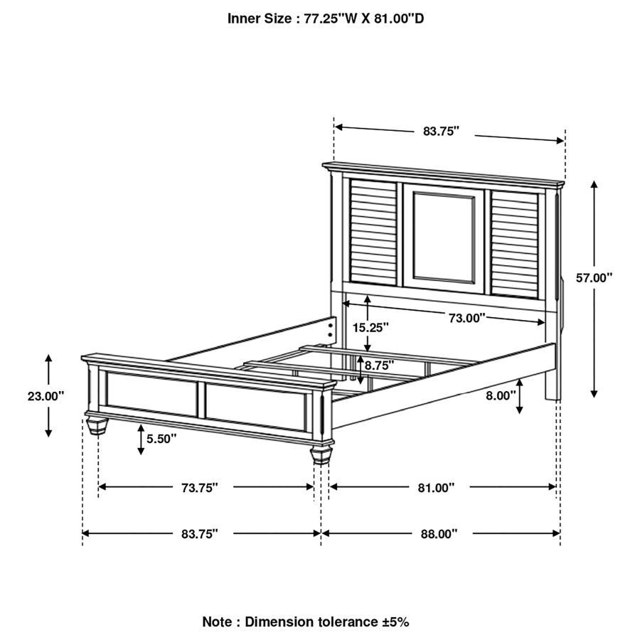 Franco - Panel Bed