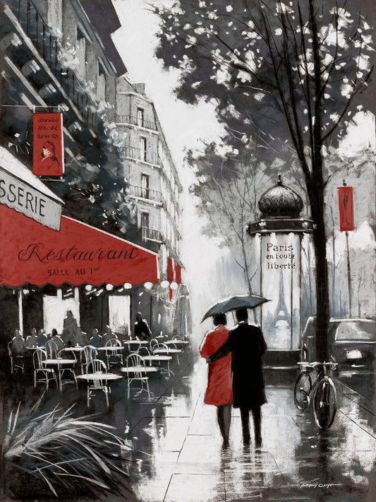 Small - Rainy Paris II By A. Orme