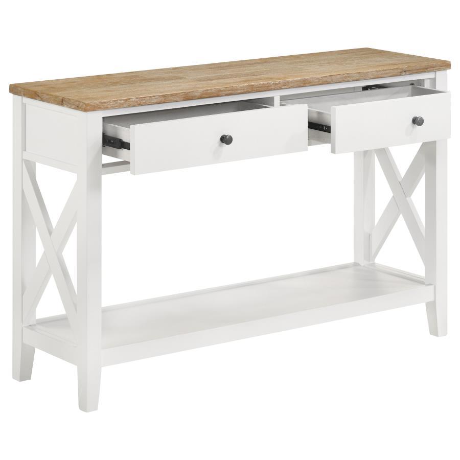 Sofa Table - White - Wood