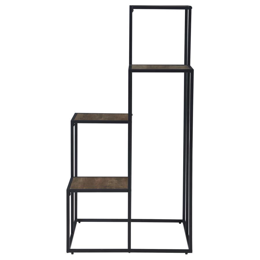 Rito - 4-tier Display Shelf - Brown