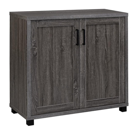 Filch - Wooden 2-door Accent Cabinet - Gray