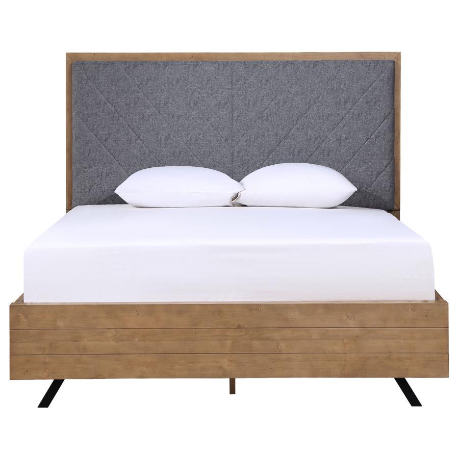 Taylor - King Bed 4 Piece Set - Light Brown