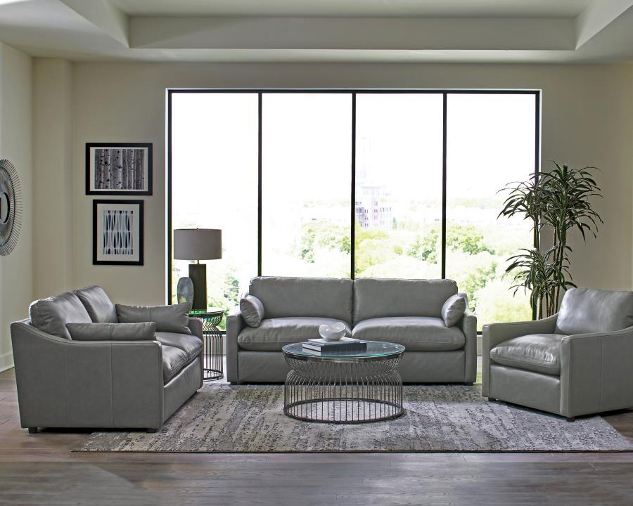 Grayson - Sloped Arm Upholstered Living Room Set