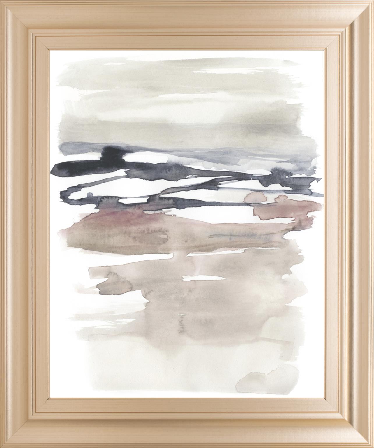 Tiered Horizon Line II By Jennifer Goldberger 22x26 - Dark Gray