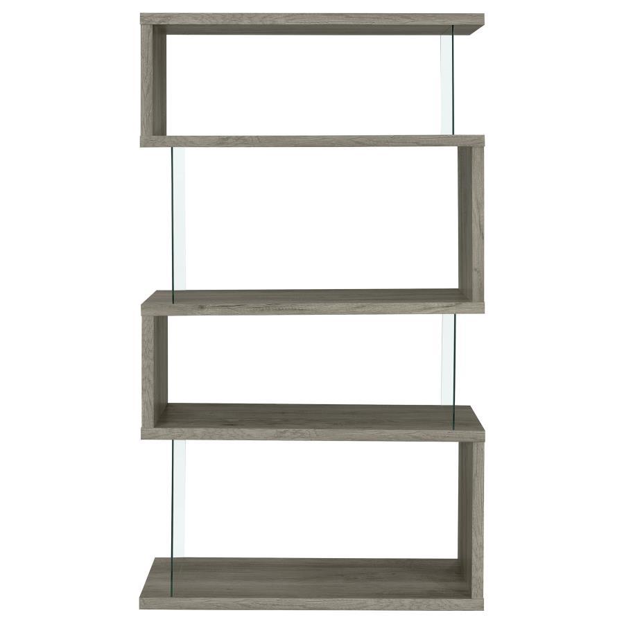 Emelle - Bookcase - Pearl Silver