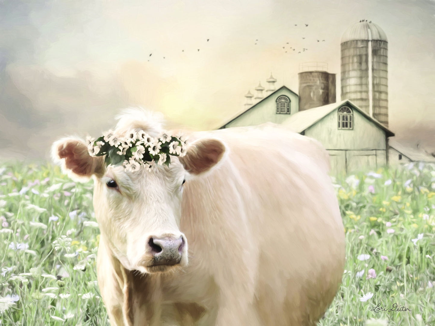 Framed - Sweet Lady By Lori Deiter