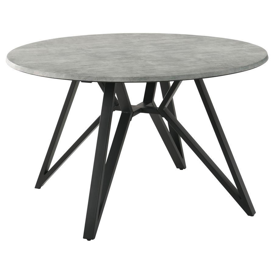 Neil - Dining Table - Gray