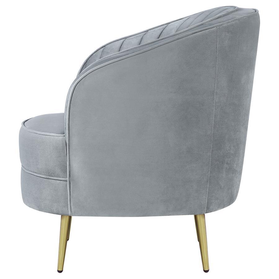 Sophia - Arm Chair - Pearl Silver