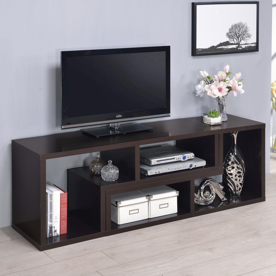 Coaster - Convertible TV Console Bookcase