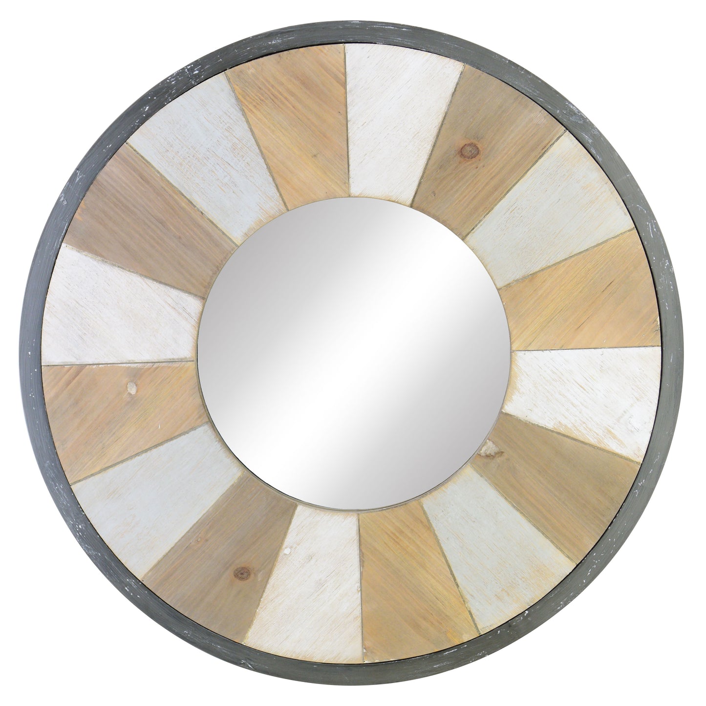 Wooden Wall Mirror