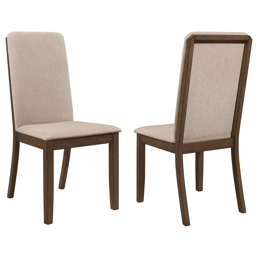 Wethersfield - Solid Back Side Chair (Set of 2) - Brown