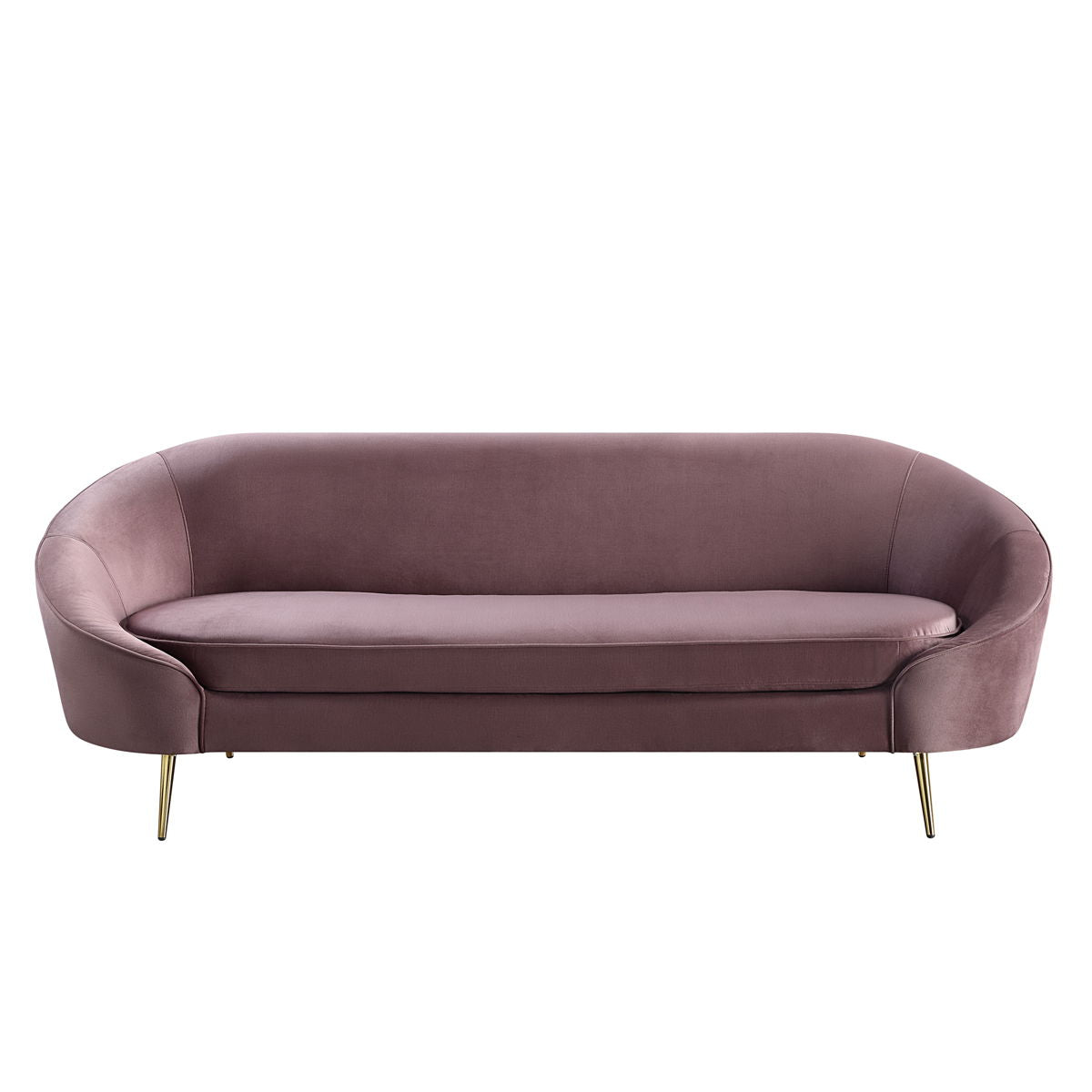 Abey - Sofa - Pink Velvet