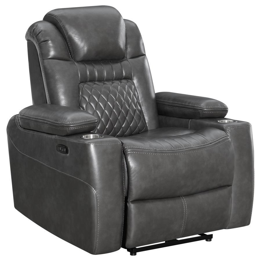 Korbach - Power Recliner - Gray