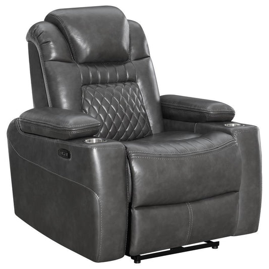 Korbach - Power Recliner - Gray