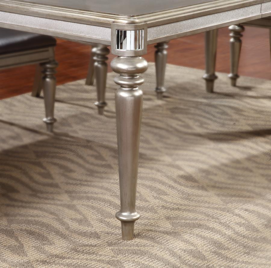 Danette - Dining Table - Pearl Silver