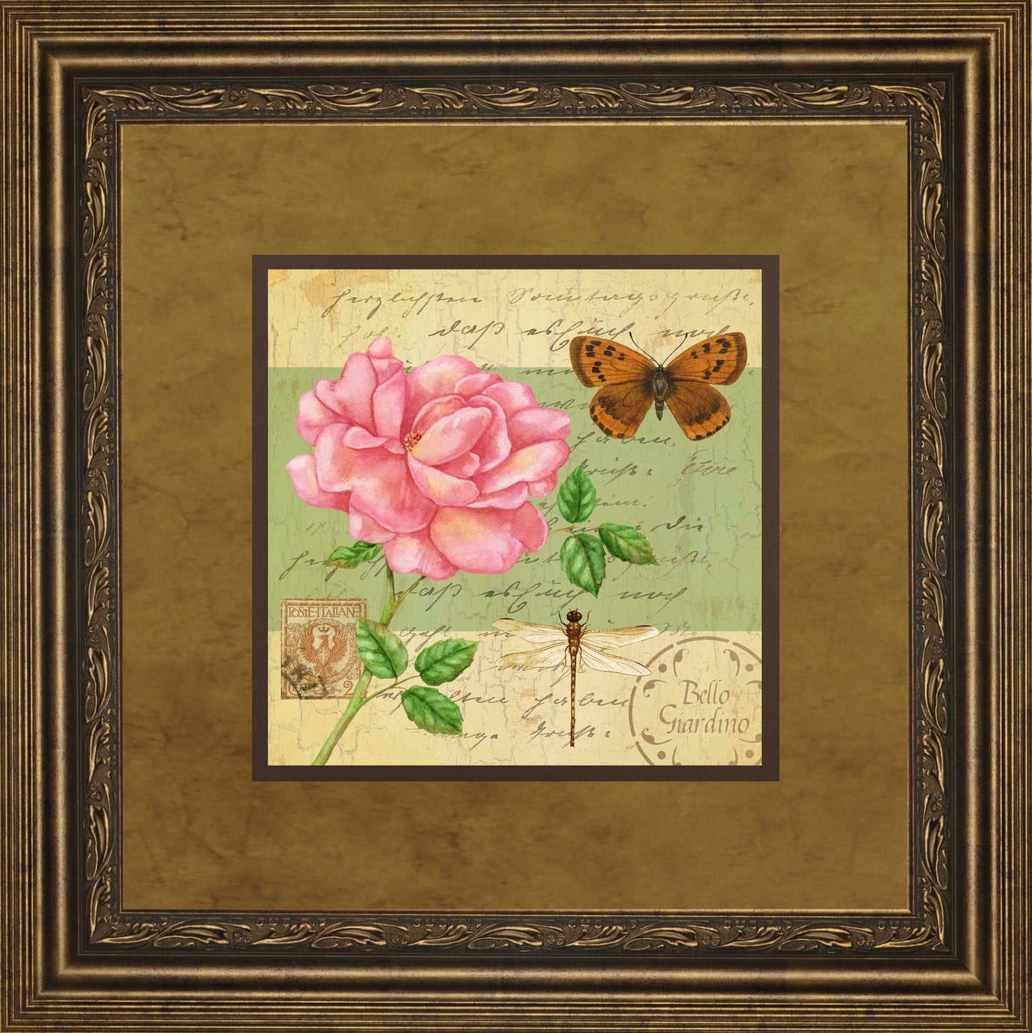 Beautiful Garden II By Jane Maday - Framed Print Wall Art