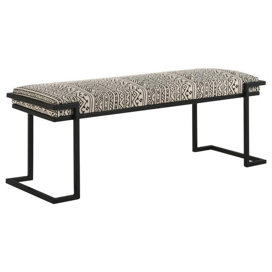 Alfaro - Accent Bench - White