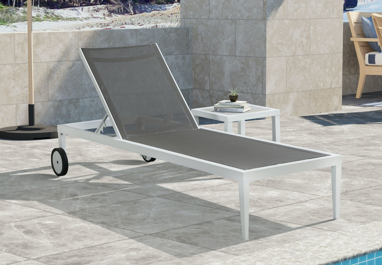 Nizuc - Outdoor Patio Chaise Lounge Chair