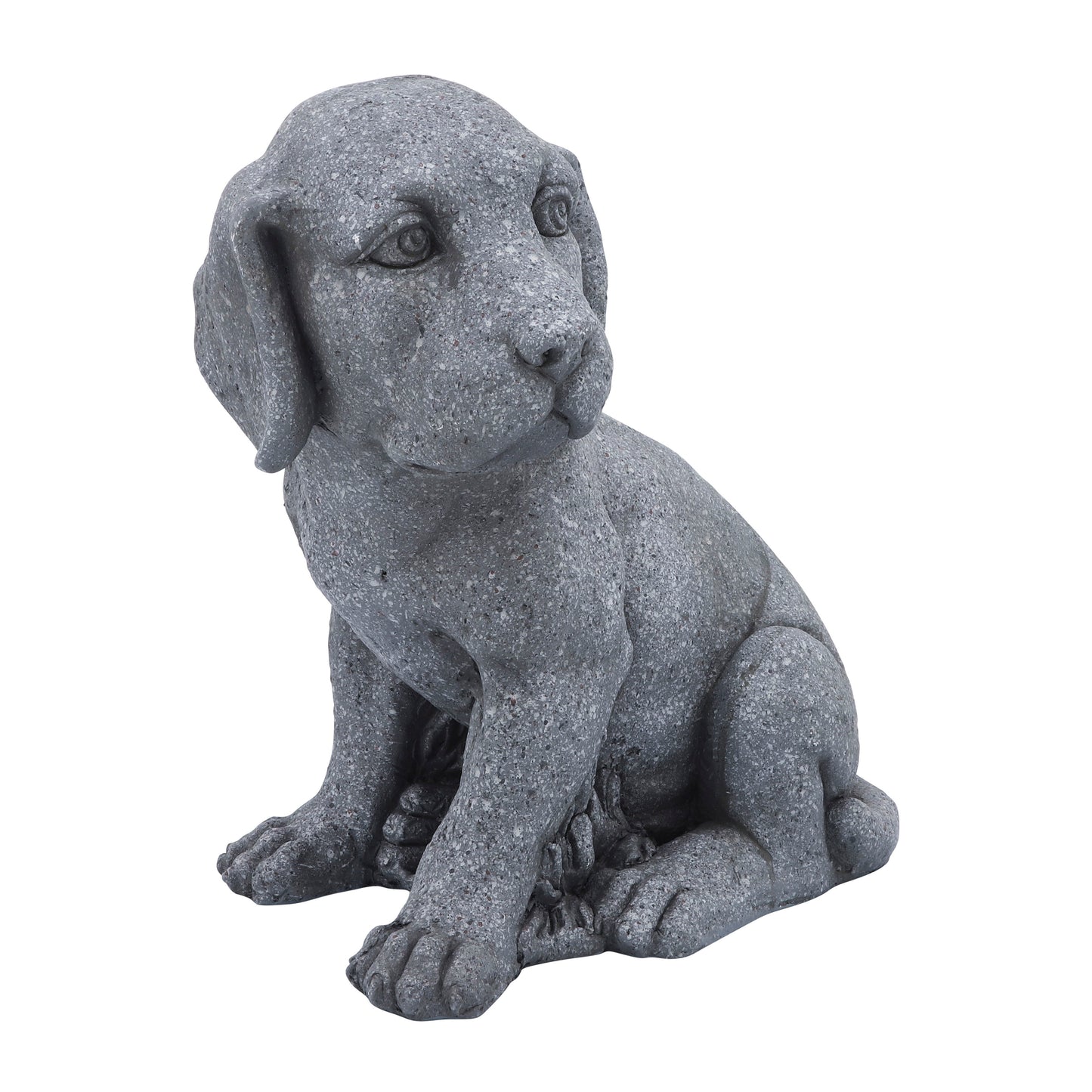 Sitting Puppy - Light Gray