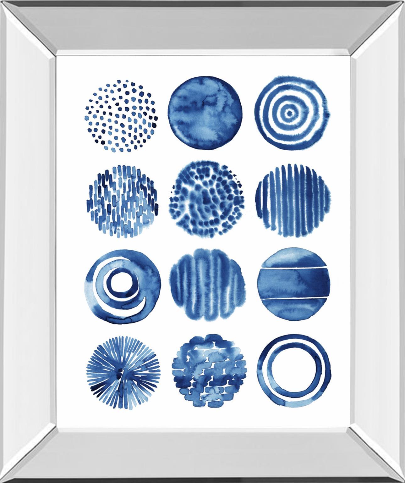 Differing Drops I By Grace Popp - Blue