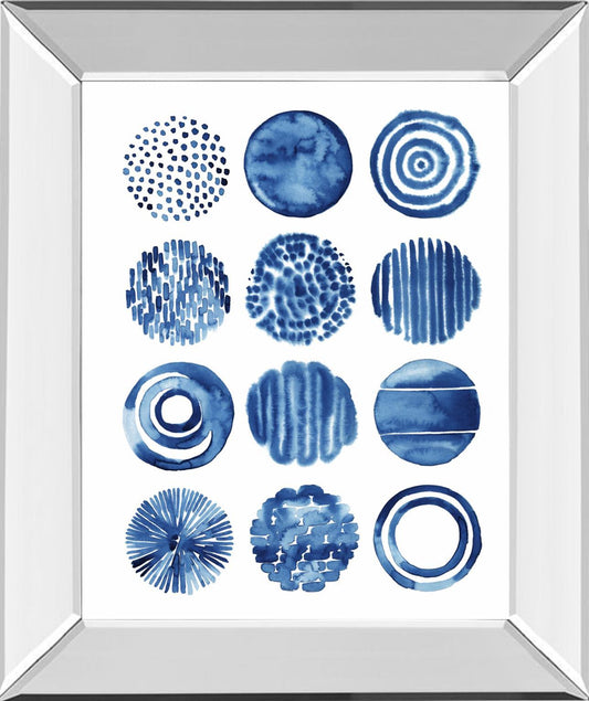 Differing Drops I By Grace Popp - Blue