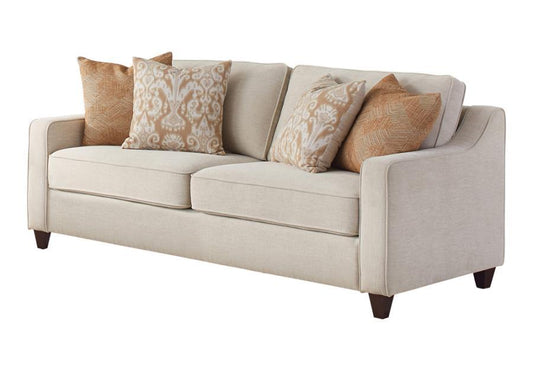 Christine - Stationary Sofa - Beige