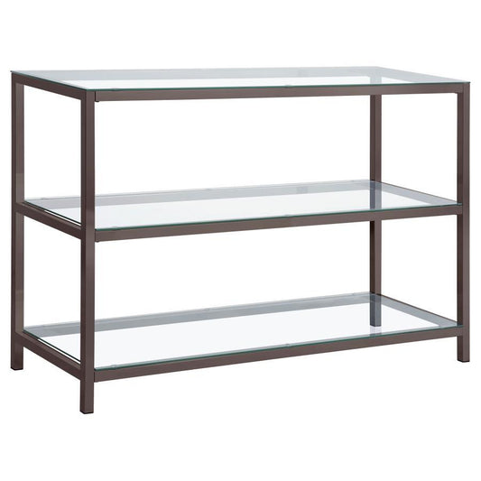 Trini - Sofa Table - Pearl Silver