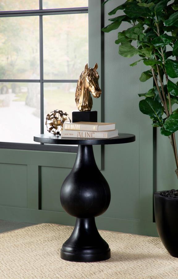 Dianella - Accent Table - 24" Black