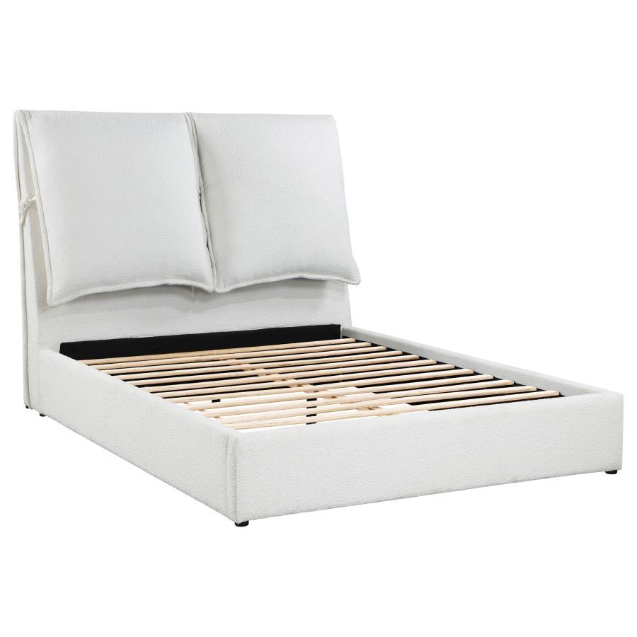 Queen Bed - White