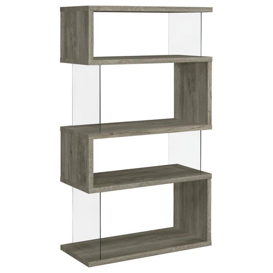 Emelle - Bookcase - Pearl Silver