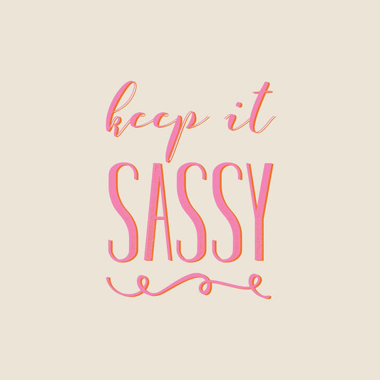 Small - Retro Sassy By Amanda Murray