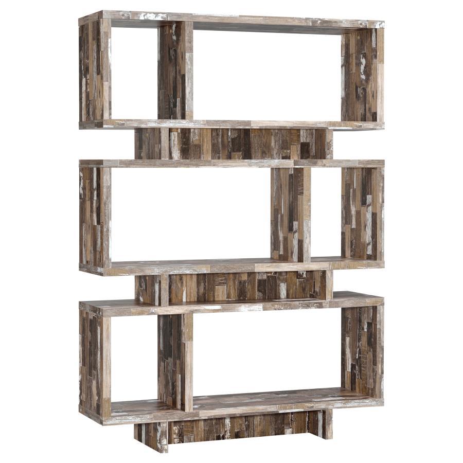 Coaster - 3-tier Geometric Bookcase