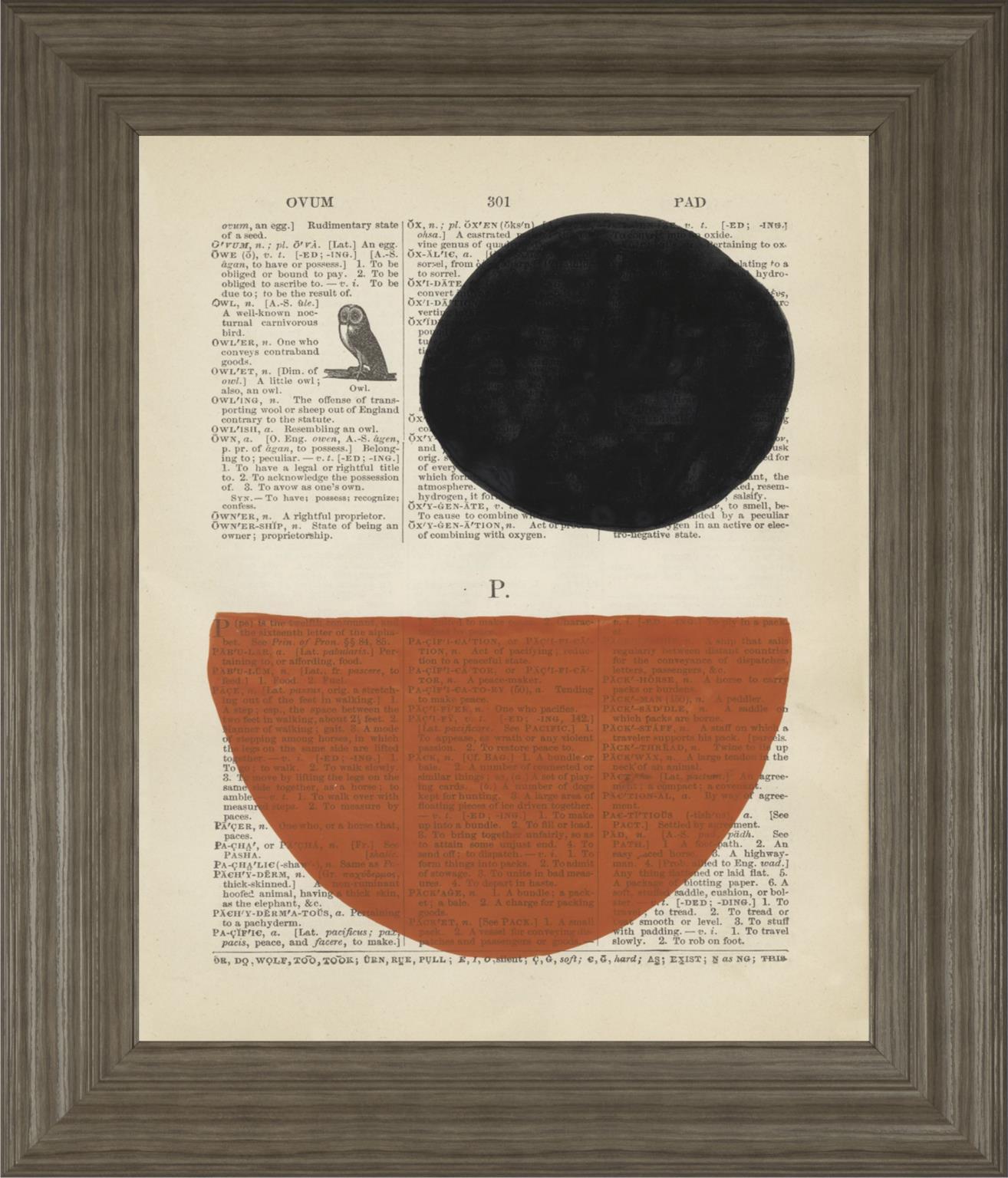 Modern Definition V By Renee W. Stramel 22x26 - Red