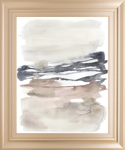 Tiered Horizon Line I By Jennifer Goldberger 22x26 - Dark Gray