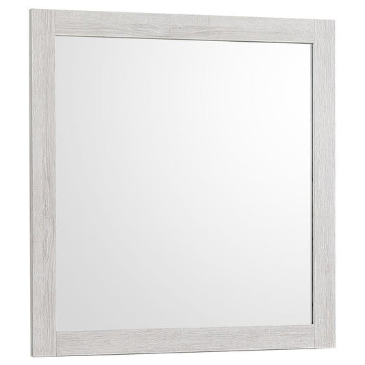 Stillwood - Rectangle Dresser Mirror - White