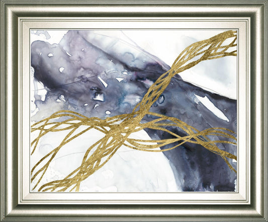 Agate Wave III By Jennifer Goldberger 22x26 - Blue