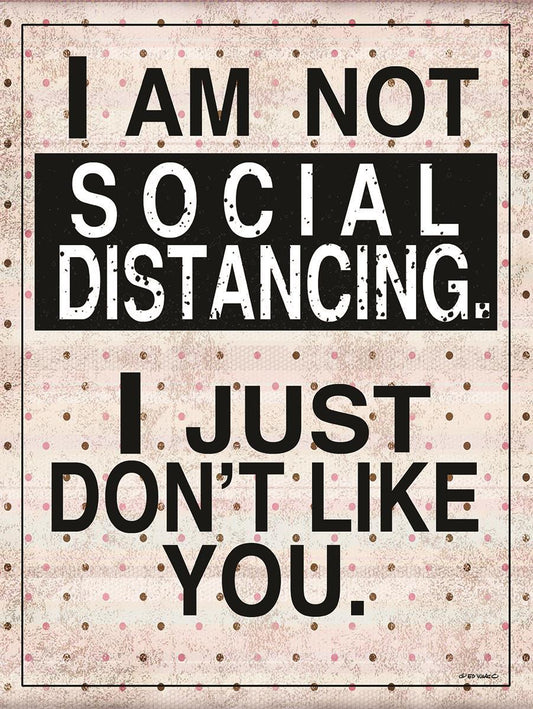 Social Distancing By Ed Wargo - Pink