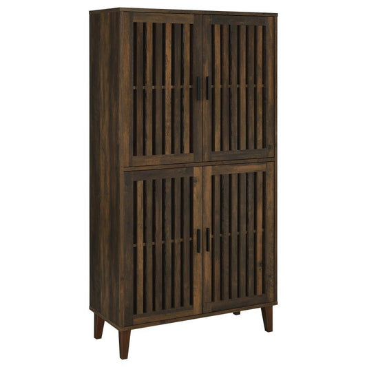 Wooden Accent Cabinet - Dark Pine