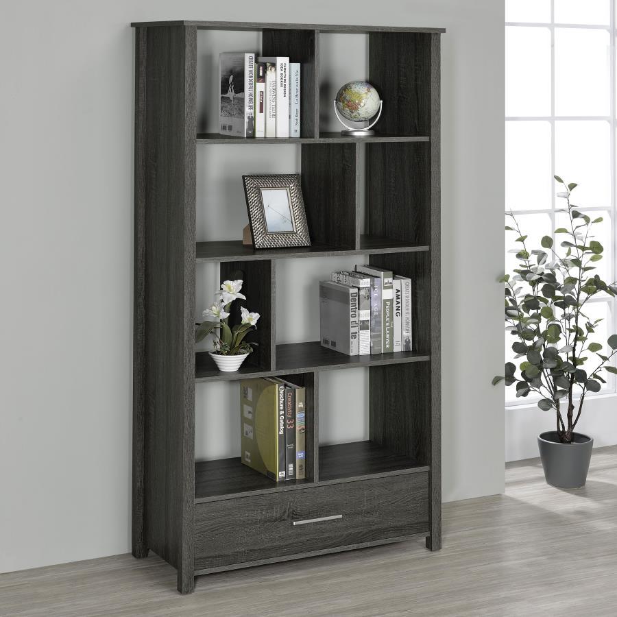 Dylan - Standard Bookcase - Gray