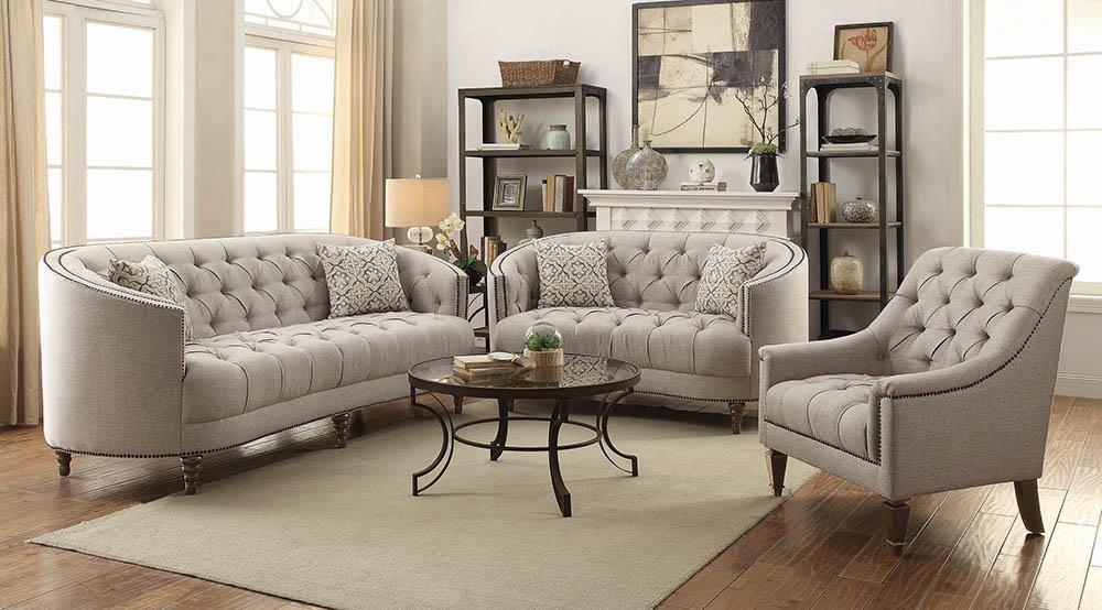 Avonlea - Tufted Living Room Set