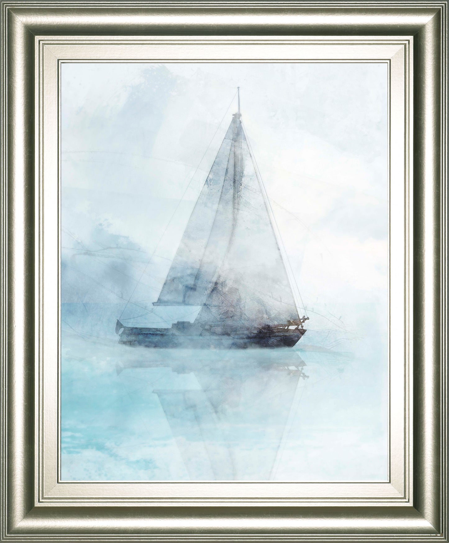 Sailing Boat I By Ken Roko - Framed Print Wall Art